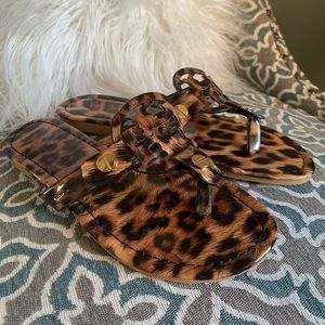 Leopard Print Boutique Sandals 👡